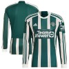 Manchester United Uitshirt 2023-24 Lange Mouw